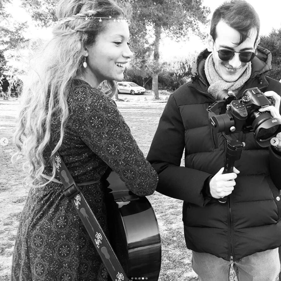 Videoclip BTS - with Francesco Corchia and Andrea Cavalera Videoclip BTS - with Francesco Corchia and Andrea Cavalera